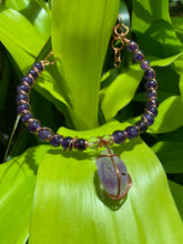 Load image into Gallery viewer, Amethyst & Clear Quartz Choker