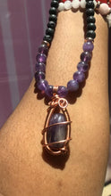 Load and play video in Gallery viewer, Amethyst Necklace