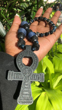 Load image into Gallery viewer, Ankh &amp; Blue Tigers Eye
