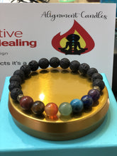 Load image into Gallery viewer, All Chakras Diffuser Bracelets
