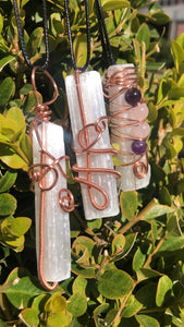 Selenite Necklace