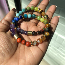 Load image into Gallery viewer, Full Alignment = 7 Chakras Bracelet
