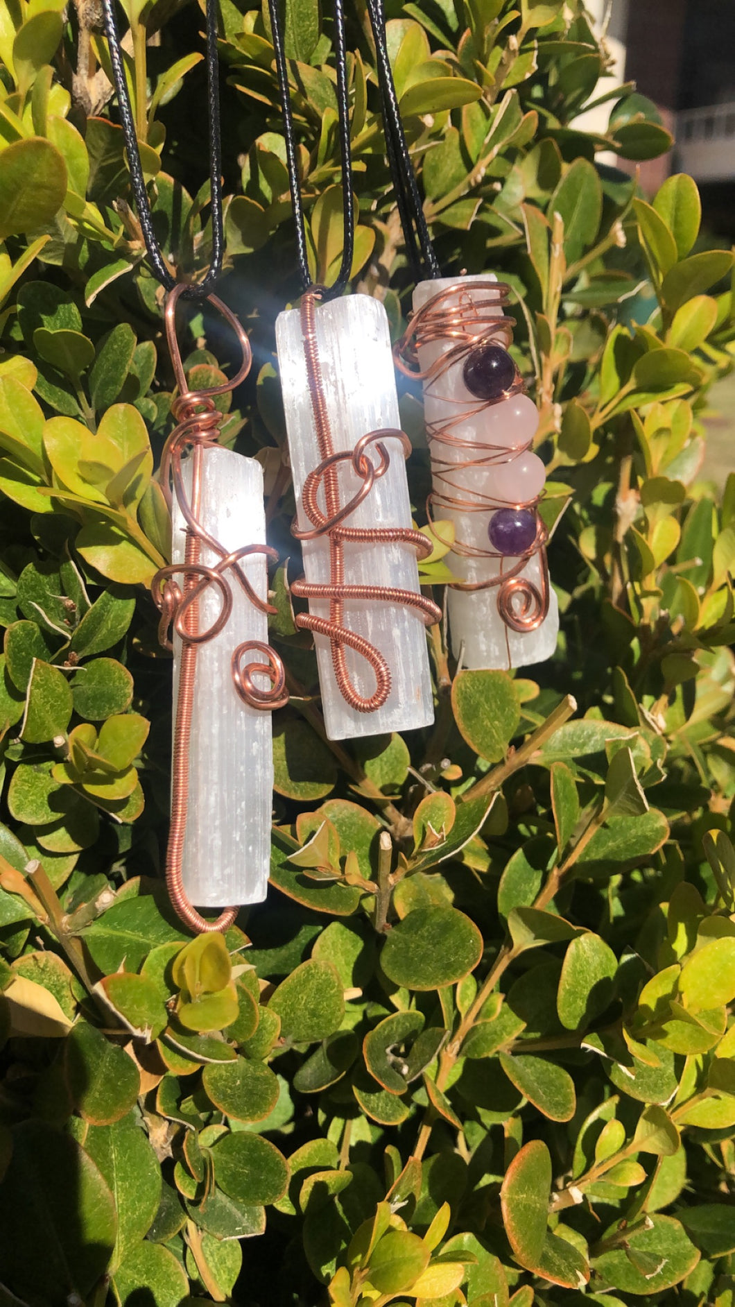 Selenite Necklace