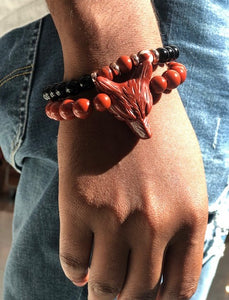 Red Jasper & Onyx